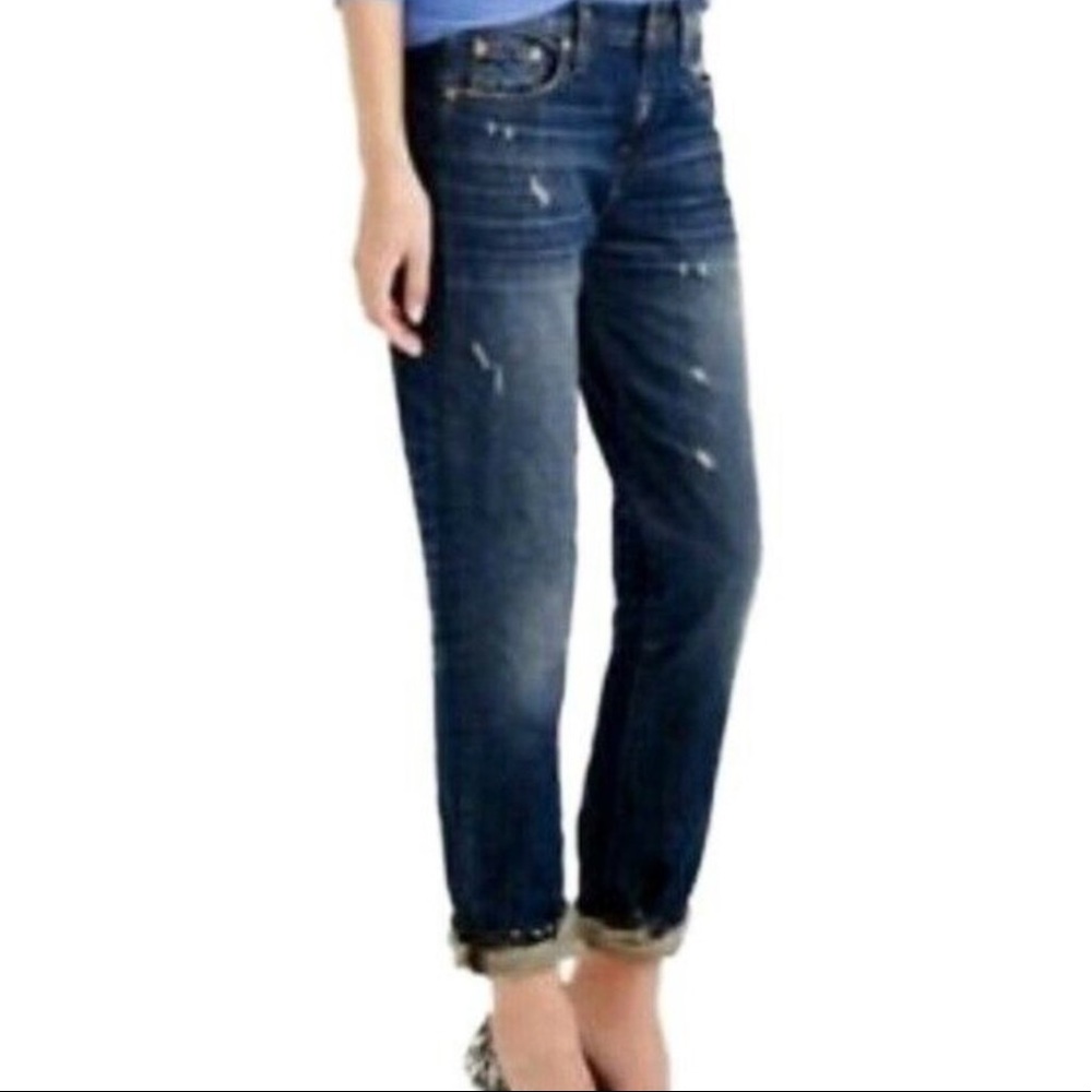 J. Crew Broken In Boyfriend Jeans